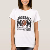 Voetbalmoeder T-shirt (Voorkant)