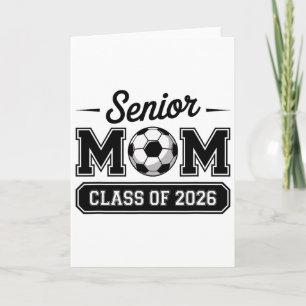 Voetbalmoeder van de klas van 2026 trots kaart