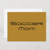 voetbalmoeder, verwijzing naar Allison hendrix van Briefkaart (Voorkant / Achterkant)