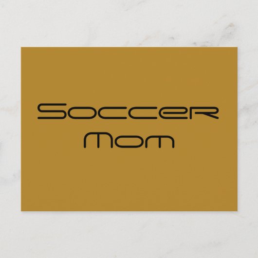 voetbalmoeder, verwijzing naar Allison hendrix van Briefkaart (Voorkant)