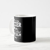 Voetbalmoeder We Doen Dat Niet Keep Calm Ding Koffiemok (Voorkant links)