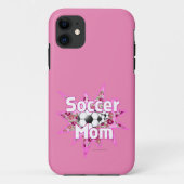 Voetbalmoederrozen Case-Mate iPhone Case (Achterkant)