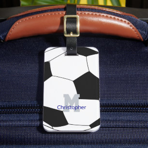 Voetbalnaam en Bagagelabel van Monogram