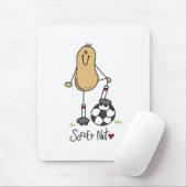 Voetbalnoot Muismat (Met muis)