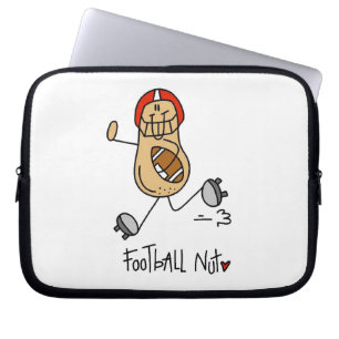 Voetbalnoot T-shirts en cadeaus Laptop Sleeve