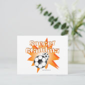Voetbaloma Briefkaart (Staand voorkant)