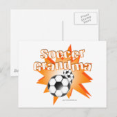 Voetbaloma Briefkaart (Voorkant / Achterkant)