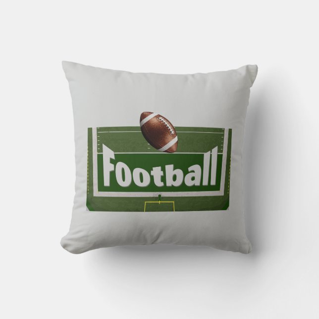 Voetbalontwerp Kussen (Voorkant)