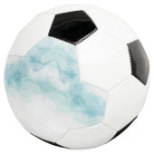 Voetbalontwerp met een combinatie van wit voetbal (Drie kwart)