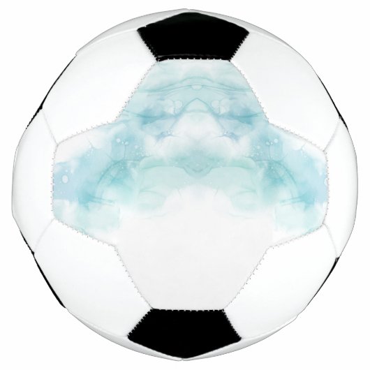 Voetbalontwerp met een combinatie van wit voetbal (Voorkant)