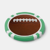 Voetbalontwerp Poker Chips (Enkel)