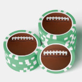 Voetbalontwerp Poker Chips (Opstapeling)