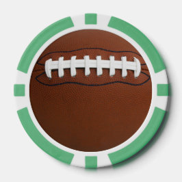 Voetbalontwerp Poker Chips