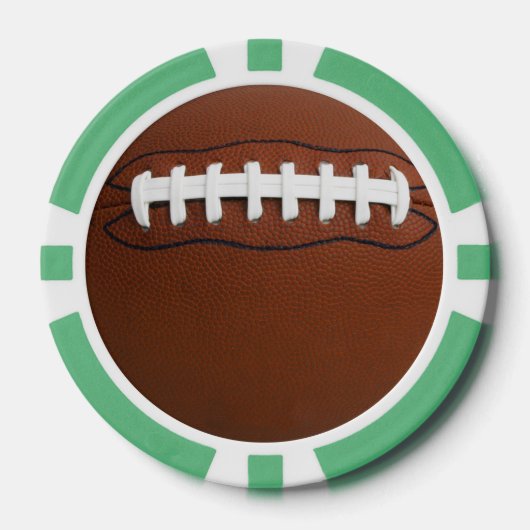 Voetbalontwerp Poker Chips (Voorkant)