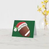 Voetbalontwerp Vouwbare Wenskaart Kaart (Gele Bloem)