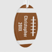 Voetbalornament Ornament (voorkant)