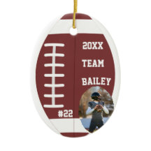 Voetbalornament Sportsteam Jongens Atletiek Rugby