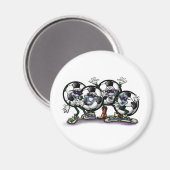Voetbalpartij Magneet (Voorkant / Achterkant)