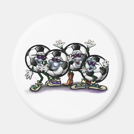 Voetbalpartij Magneet (Voorkant)