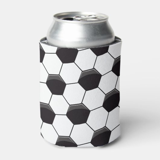 Voetbalpatroon Blikjeskoeler (Blikje Voorkant)