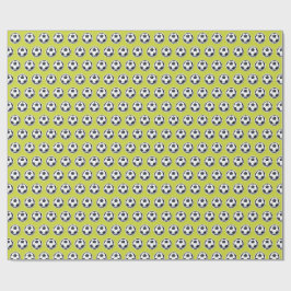 voetbalpatroon cadeaupapier