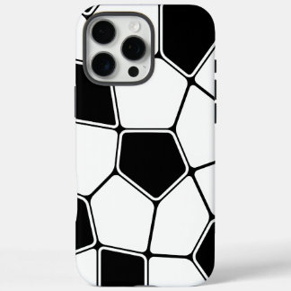 Voetbalpatroon iPhone 16 Pro Max Hoesje