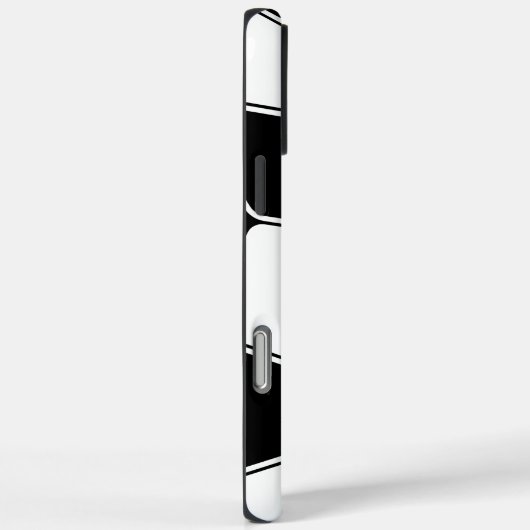 Voetbalpatroon Case-Mate iPhone Case (Achterkant / Rechts)