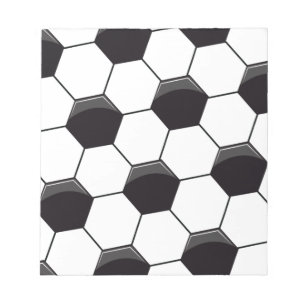 Voetbalpatroon Notitieblok