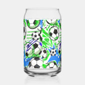 voetbalpatroonstijl blikvorm glas (Rechts)