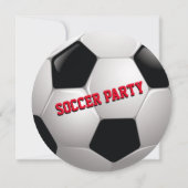 Voetbalplezier ⚽ Foto Verjaardag Epic Party Kaart (Achterkant)