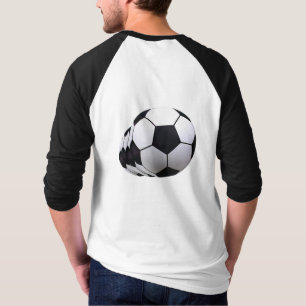 Voetbalplezier, laten we spelen t-shirt