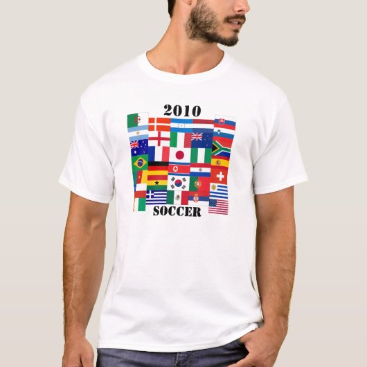Voetbalploegen 2010 t-shirt (Voorkant)
