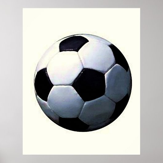Voetbalposterprint - Voetbalposters Poster (Voorkant)