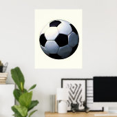 Voetbalposterprint - Voetbalposters Poster (Thuiskantoor)