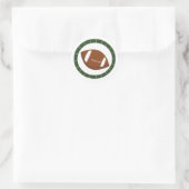 Voetbalpret Ronde Sticker (Tas)