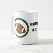 Voetbalregels Koffiemok (Voorkant links)