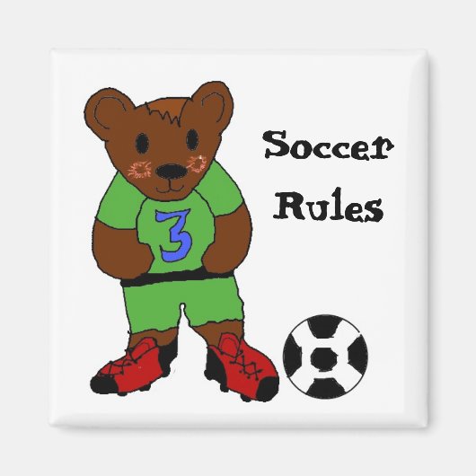 Voetbalregels Magneet (Voorkant)