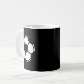 Voetbalrekening koffiemok (Voorkant links)