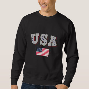 Voetbalshirt met vlag van de VS Trui