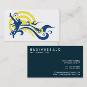 voetbalsomgeving visitekaartje (Voorkant / Achterkant)