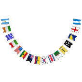 Voetbalspel Feestwereld Vlaggetjes (Alle)