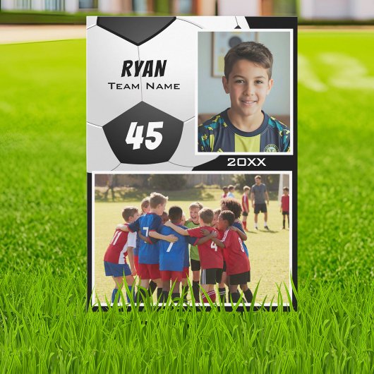 Voetbalspeler 2 Foto Herinneringsmaatje