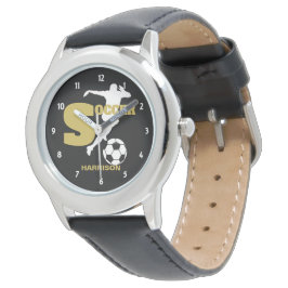 Voetbalspeler - Aangepaste afbeelding Horloge