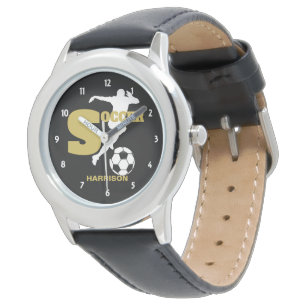 Voetbalspeler - Aangepaste afbeelding Horloge