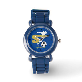 Voetbalspeler - Aangepaste afbeelding Horloge