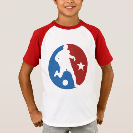 Voetbalspeler aangepaste shirten & jassen t-shirt