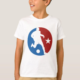 Voetbalspeler aangepaste shirten & jassen t-shirt