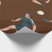 Voetbalspeler Cadeaupapier