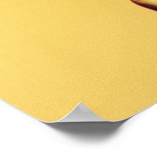 voetbalspeler die een knie afblaast poster (Hoek)