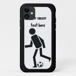 Voetbalspeler en cadeau op maat Case-Mate iPhone case